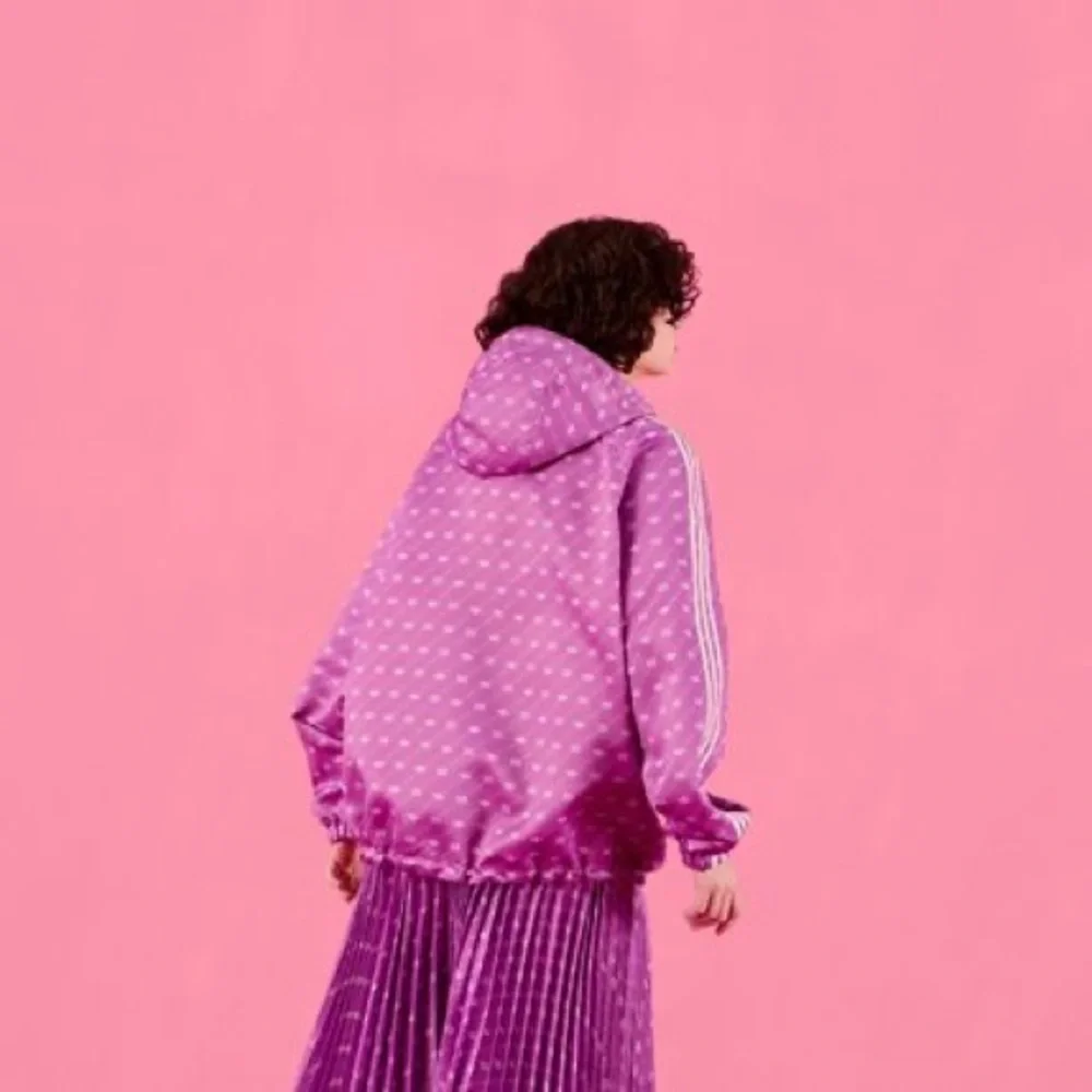 NWOT GUCCI x ADIDAS REVERSIBLE JACKET IN PURPLE - Picture 2 of 13